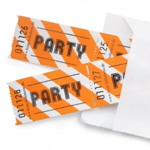 WERTMARKE „PARTY“ (orange)