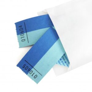 BLANKO-WERTMARKE (hellblau-blau)
