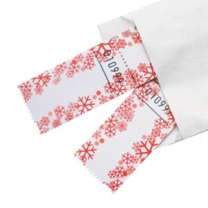 BLANKO-WERTMARKE „WINTER“ (rot-weiß)