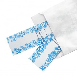 BLANKO-WERTMARKE „WINTER“ (blau-weiß)