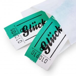 WERTMARKE „GLÜCK“(grün)
