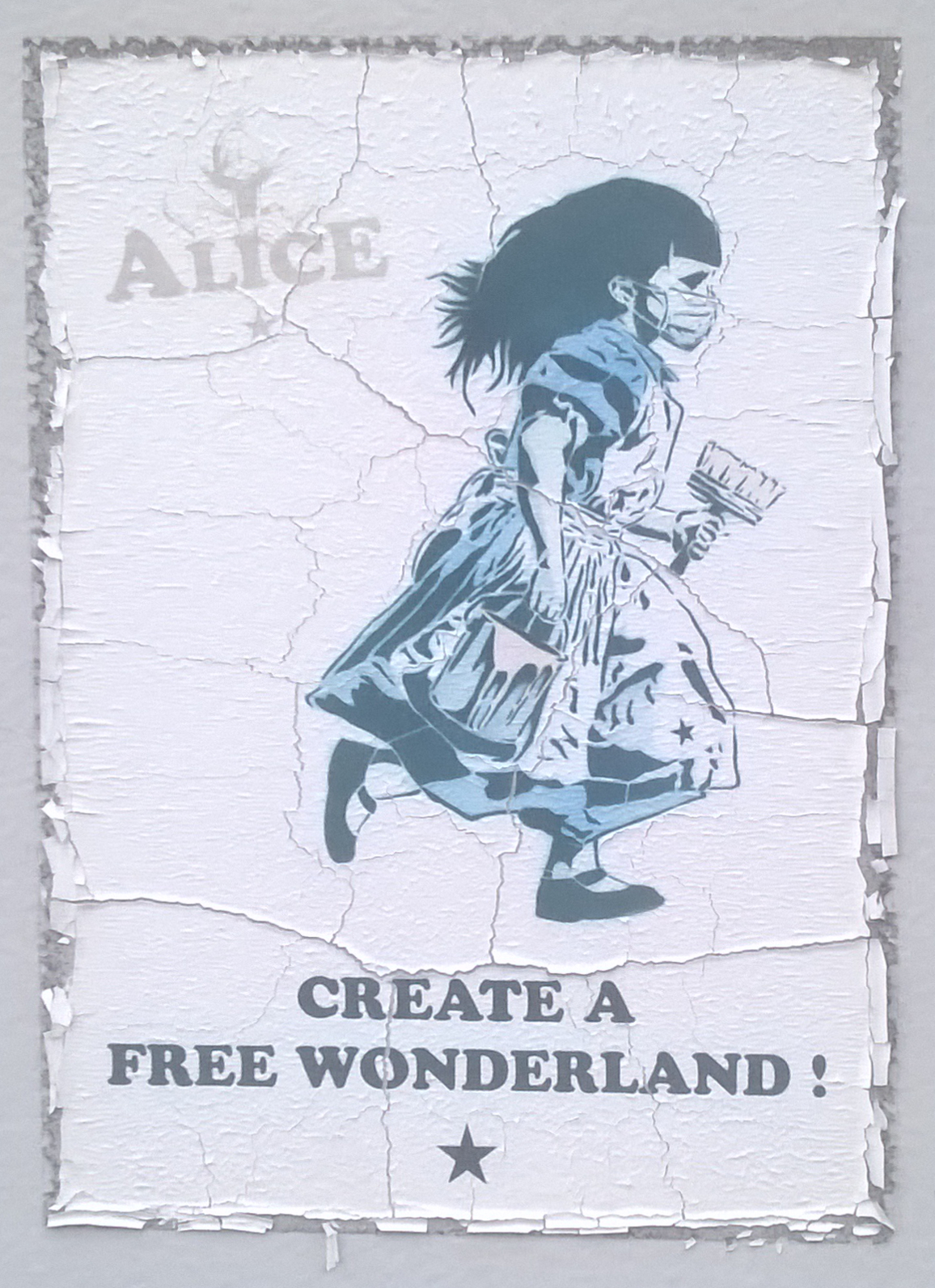Postkarte Alice