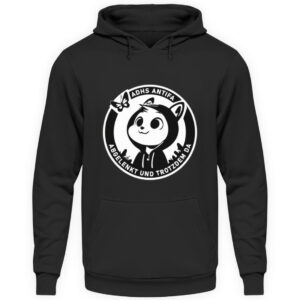 Abgelenkt und trotzdem da - ADHS - Unisex Kapuzenpullover Hoodie-639