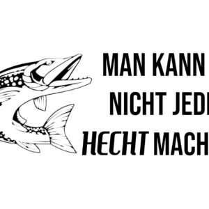Hecht machen – Postkarte