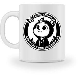 Abgelenkt und trotzdem da - ADHS - Tasse-3