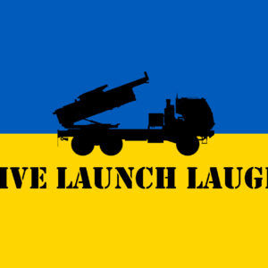 Live Launch Laugh – Postkarte