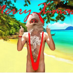 Merry Christmas (Bali) – Postkarte