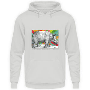 Echte Einhörner haben Kurven - Unisex Kapuzenpullover Hoodie-23